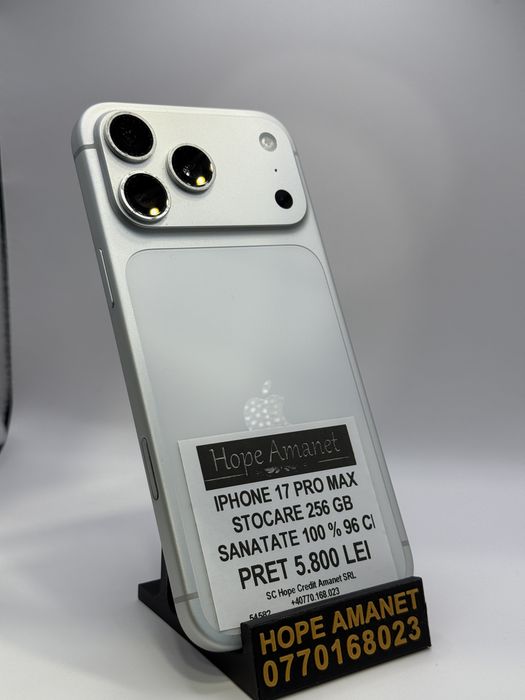 Hope Amanet P7 Iphone 17 Pro Max 256 Gb