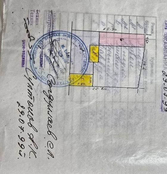 Продажа участка Дархан 4,7 сотки Фасад 18 метров