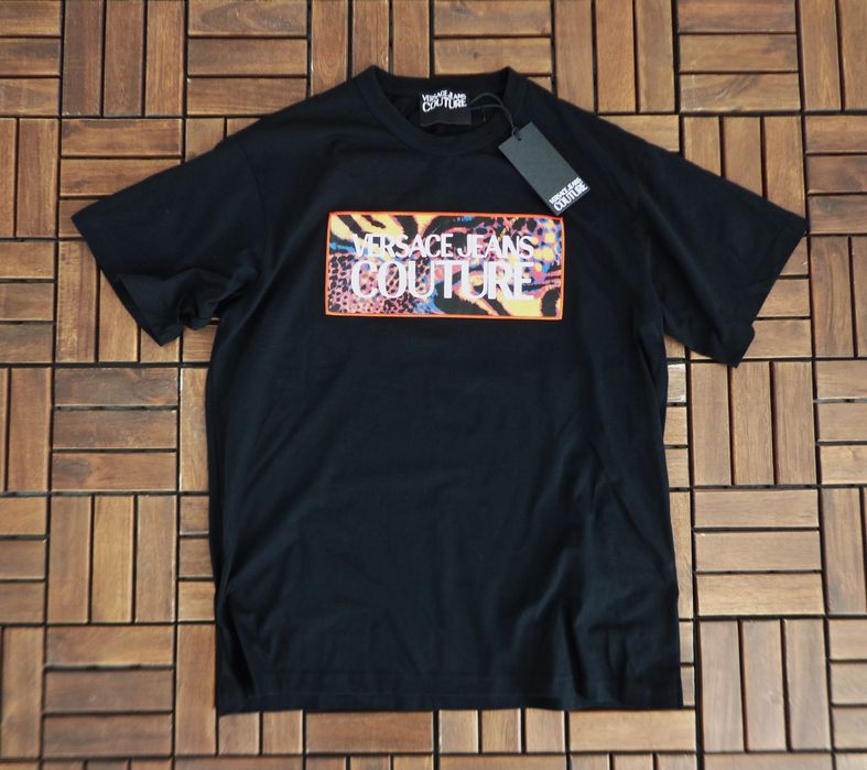 Мъжка тениска Versace Jeans Couture logo patch T-shirt