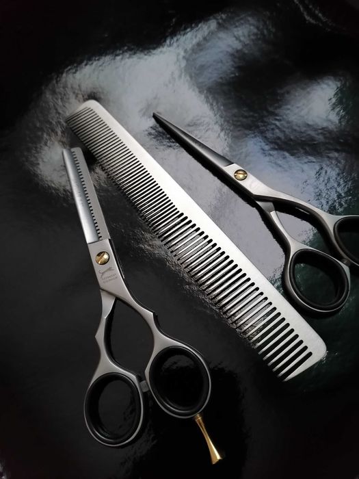 Set Foarfeci profesionale jaguar tuns filat pieptăn 5,5