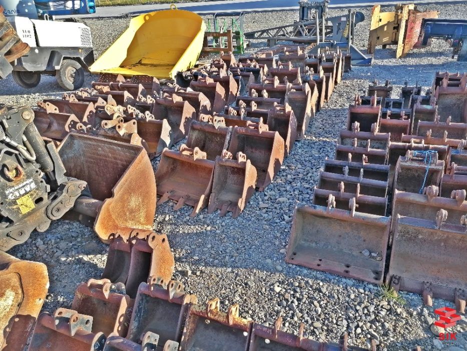 Cupe noi si second hand pentru miniexcavatoare