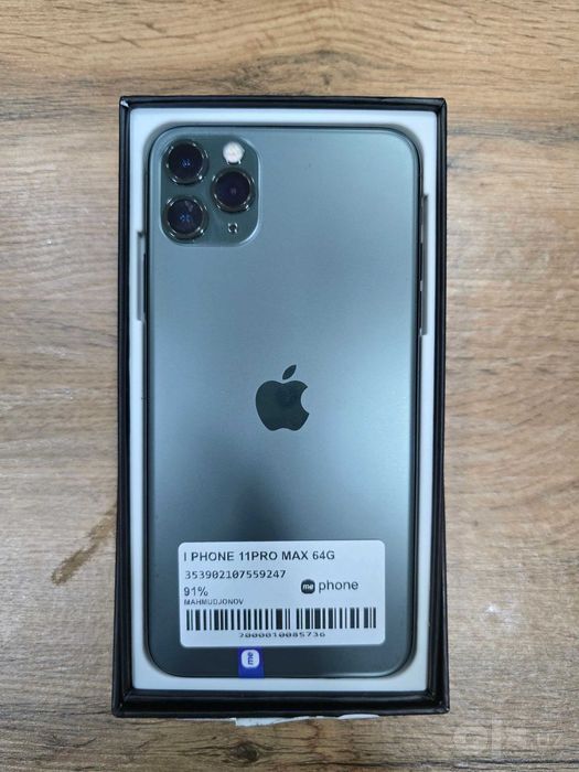 iPhone 11 Pro Max 64GB 91% | Nasiyaга ham bor