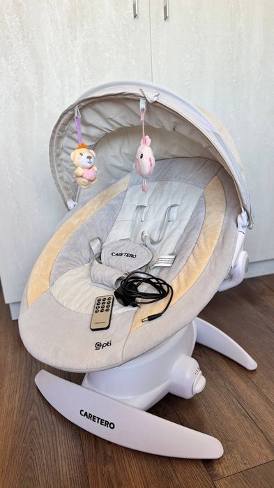 шезлонг-люлка Caretero Opti