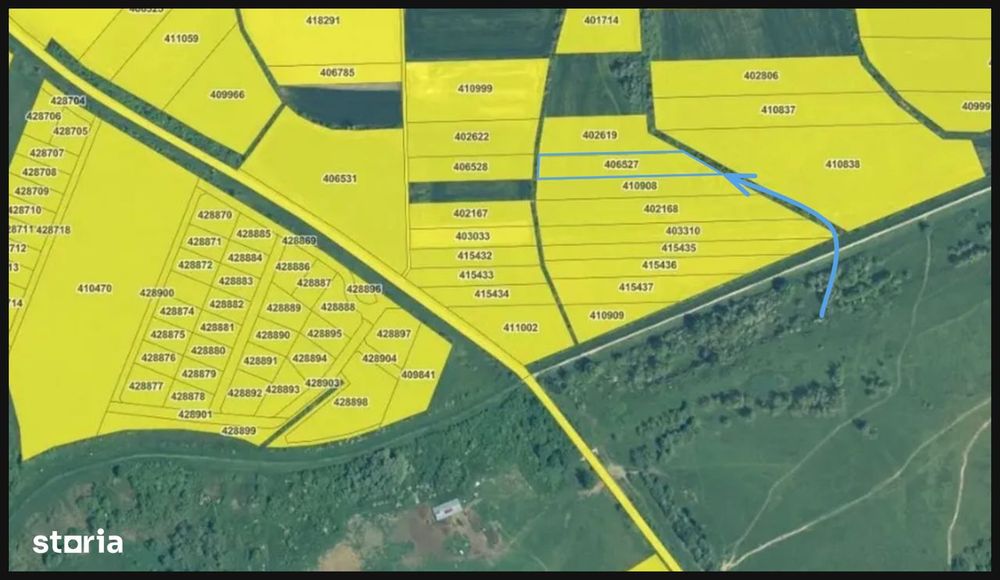 Teren extravilan 5.500 mp Moșnița Nouă – investiție