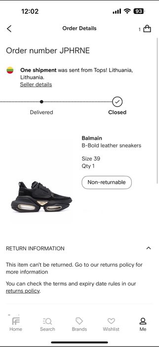 Оригинални маратонки balmain paris