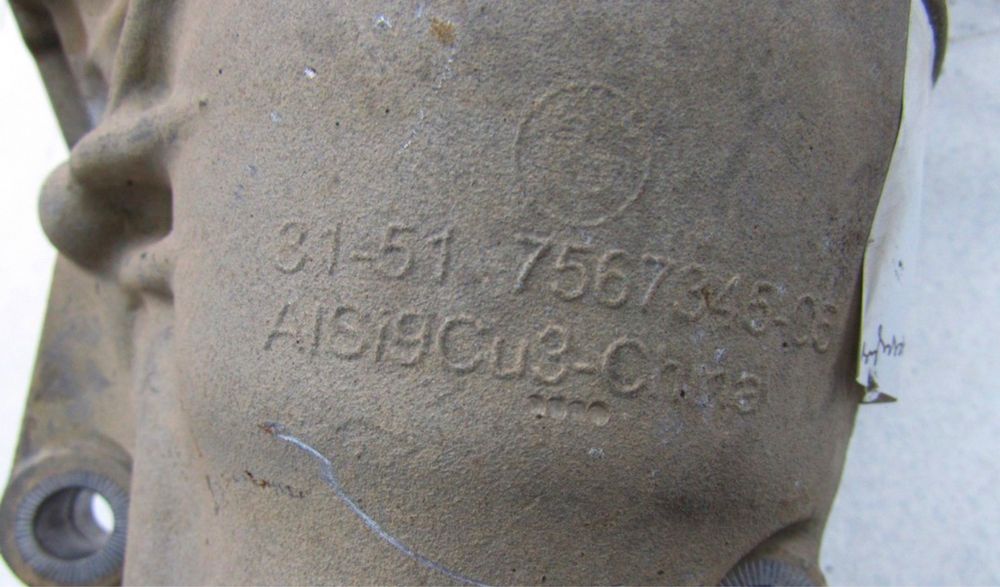 Преден диференциал I=3,15 1 2 3 4 X5 X6