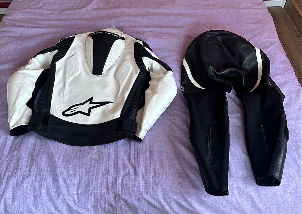 Alpinestar кожено яке и панталон