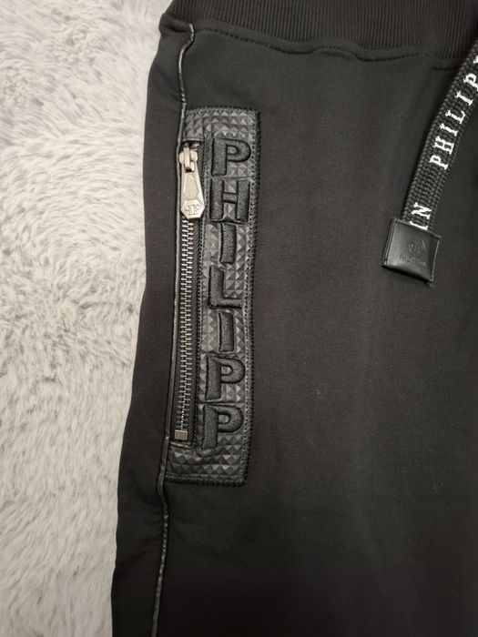 Pantaloni trening negri  100% Cotton