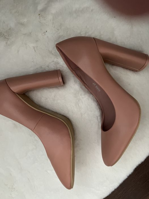 Pantofi eleganti cu toc 10 cm, nr 37