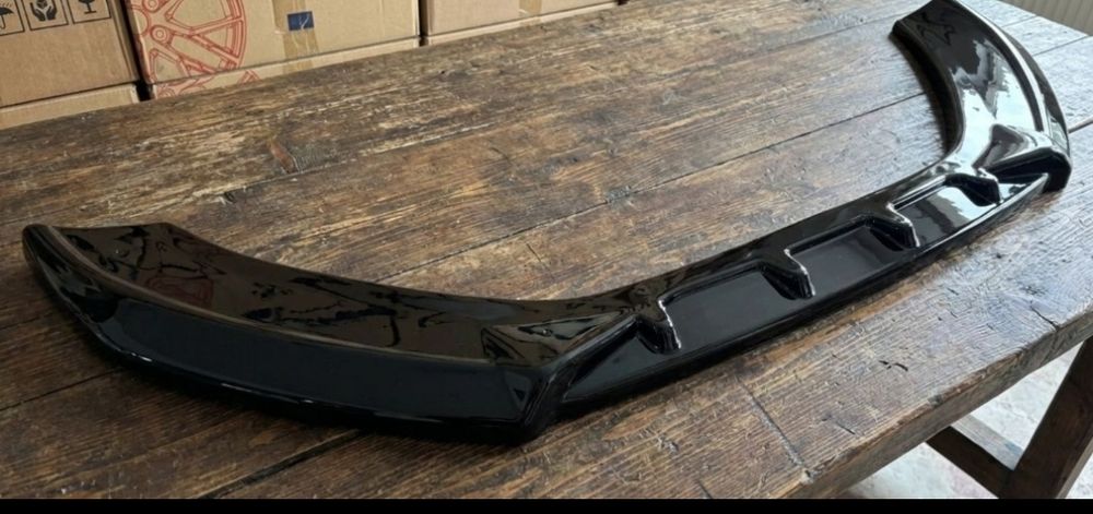 Prelungire lip spoiler tuning sport pentru bara față Audi A6 C7 NFL