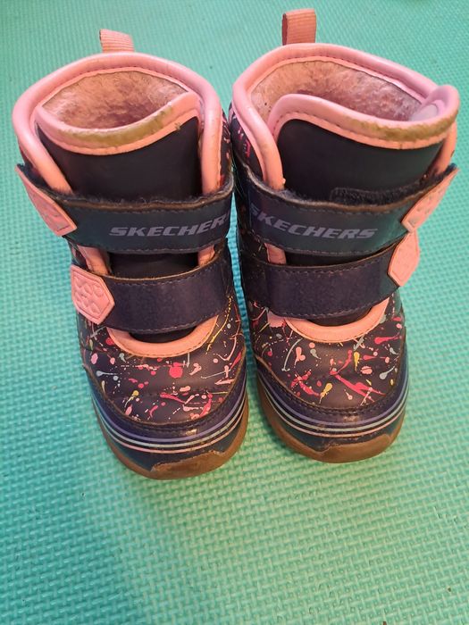 Ghete impermeabile Skeckers lumini