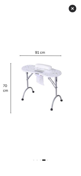 Vand masa de manichiura cu aspirator incorporat