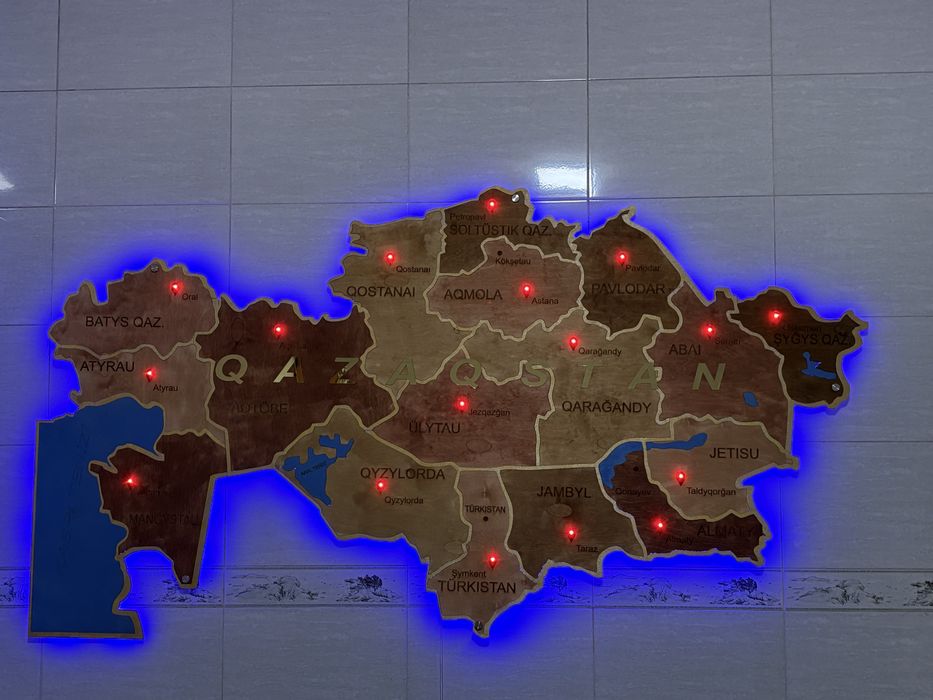 Карта Казахстана