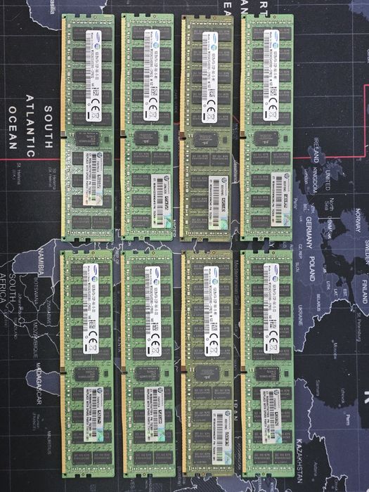 Kit 128GB RAM Samsung DDR4 ECC Registered Server