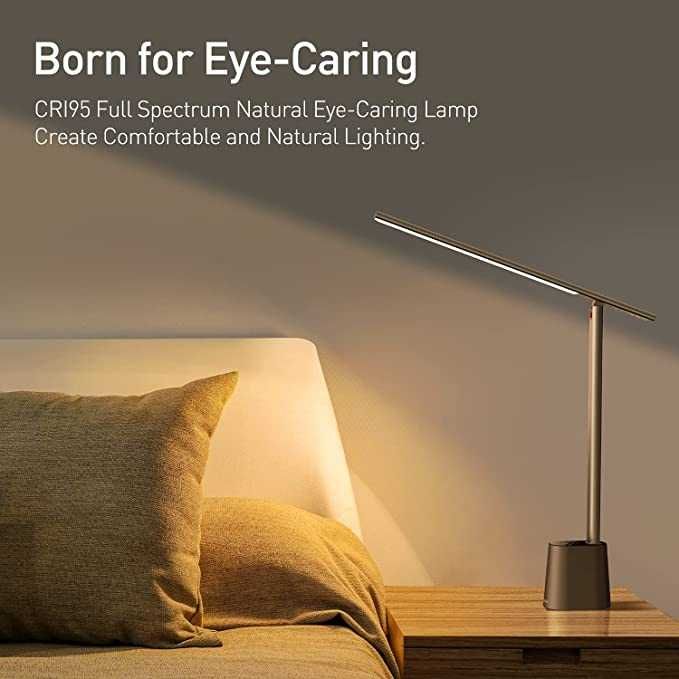 Светодиодная настольная лампа Baseus, сенсорное управление. ест Достав