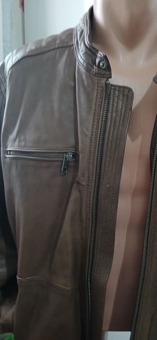 Geacă de piele bărbați