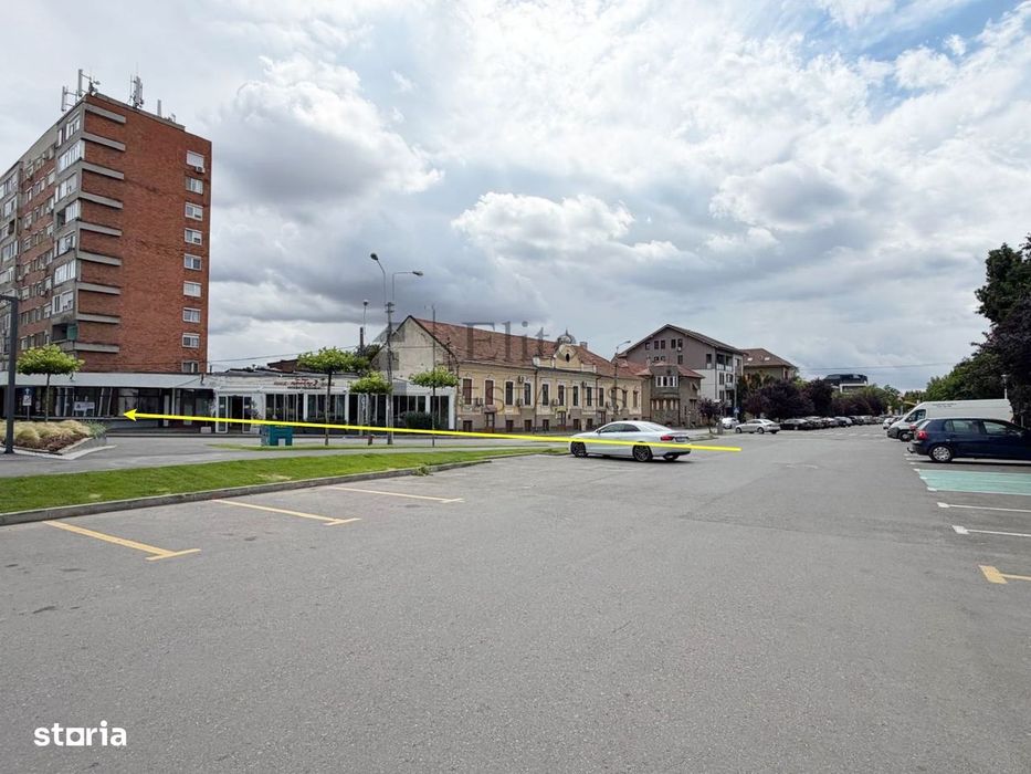 Spatiu comercial 268 mp Piata Cetatii | Vitrina mare | Parcare