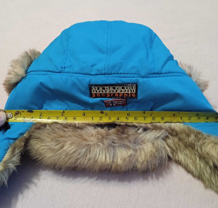 КАТО НОВА NAPAPIJRI 100% ОРИГИНАЛНА детска ушанка зимна шапка Напапири