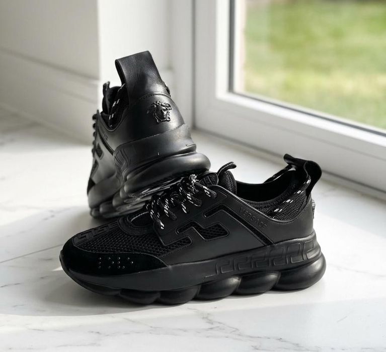 Adidasi Versace Negru - Model Unisex