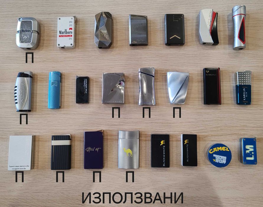 запалки - колекция, реклаамни на марки цигари