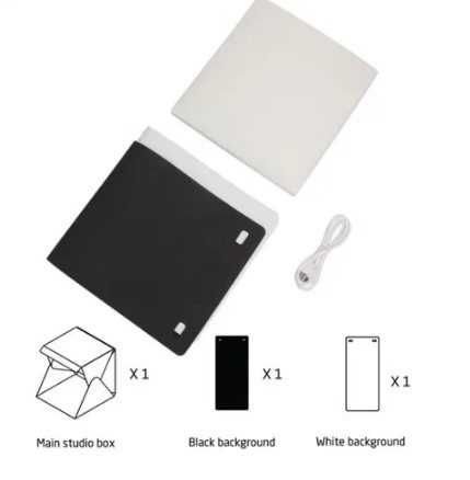 Фото кутия, фото палатка, палатка за снимки с LED светлина