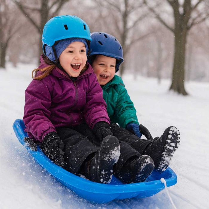 Компактна шейна с въже и спирачки FrostRunner 84.