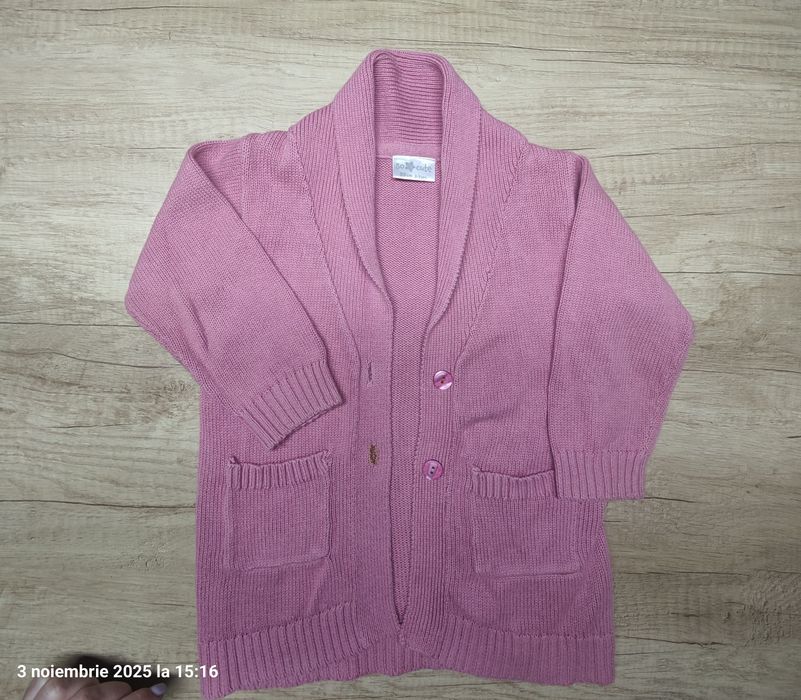 Lot bluze fetița 3 ani + cardigan roz