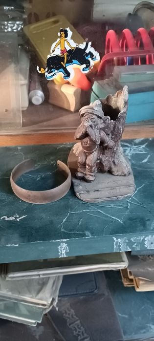 Карандашница гном СССР винтажный