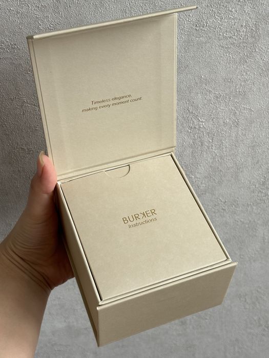 Новые Часы Burker Ruby Petite Gold White