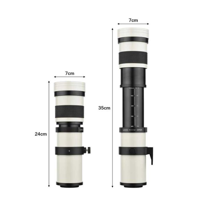Lightdow телефото обектив за Sony E mount 420-800mm