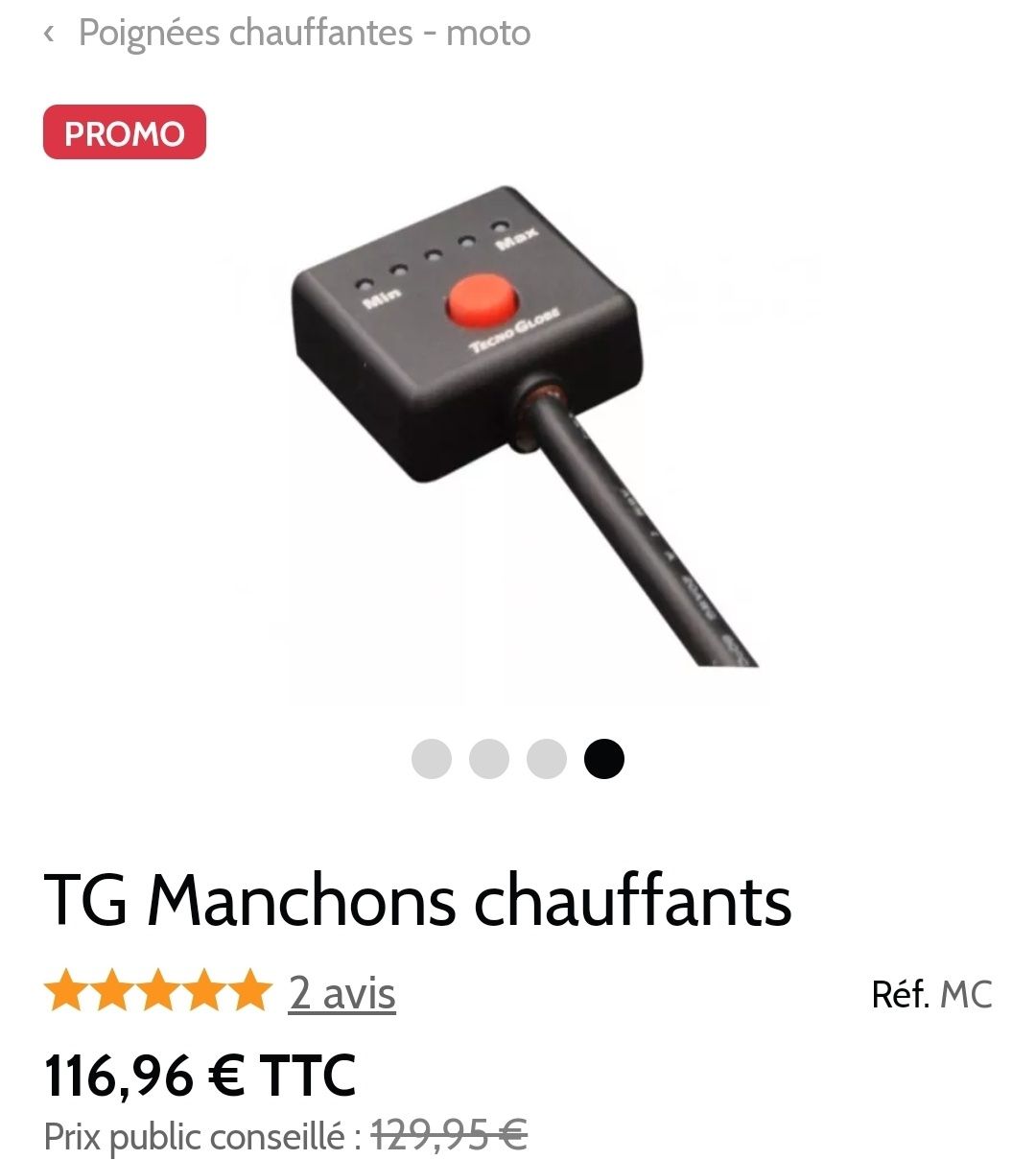 MANCHONS CHAUFFANTS TECNOGLOBE, MC