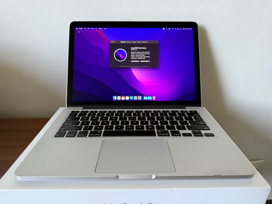 MacBook Pro, Retina, 13-inch, Early 2015, 8 GB, 128 GB SSD