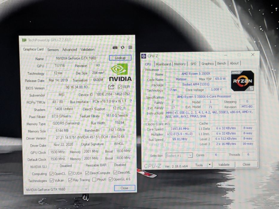 Игровой компьютер GTX 1660 6GB