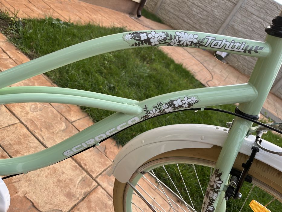 URGENT Bicicleta DAMĂ Scirocco cruiser Tahiti turcoaz