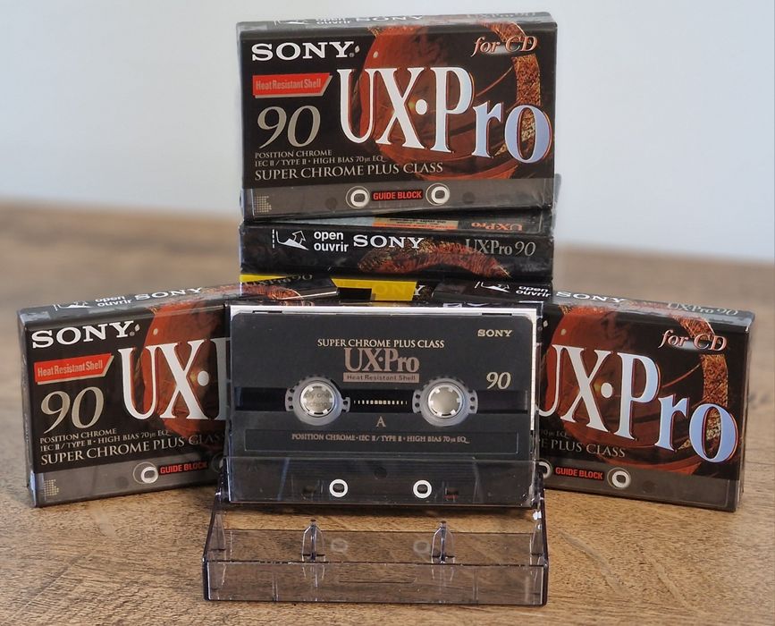 Casete audio chrome, Sony, Maxell,  TDK