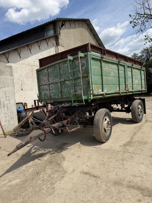 Remorca cereale basculabila , instalatie franare pe aer