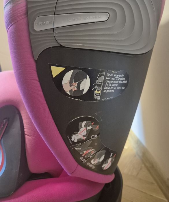 Стол за кола Cybex Pallas S Fix Passion Pink с изофикс база

Група 1/2