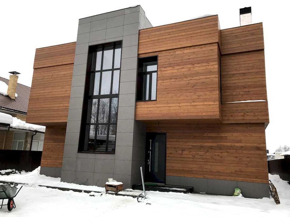 фасадные работы под ключ