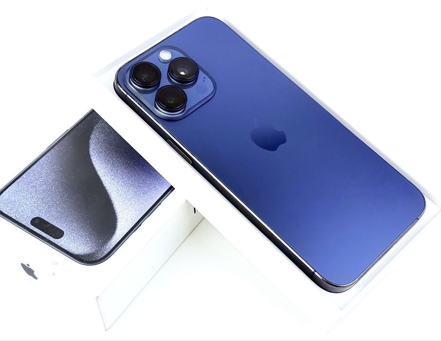 Apple iPhone 15 Pro Max 512GB Blue Titanium Отличен