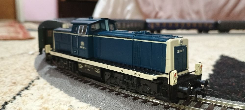 Locomotiva LDH, Roco DB BR 290, machetă trenuleț electric vagoane HO