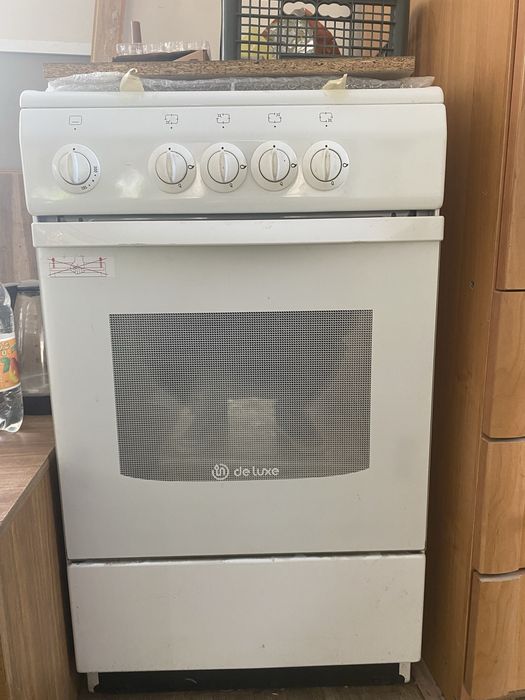 газ плита deluxe