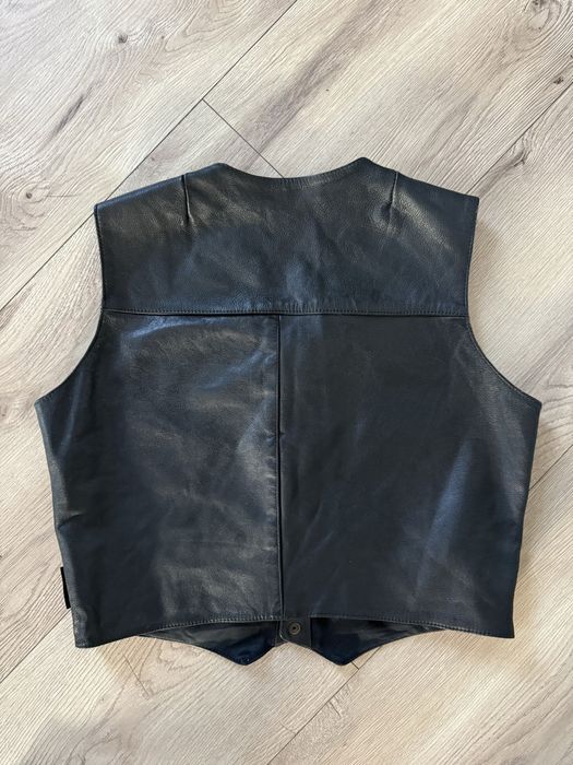 Vesta Piele Natural WALDEN MILLER Australia Negru Dama Femei | Marime