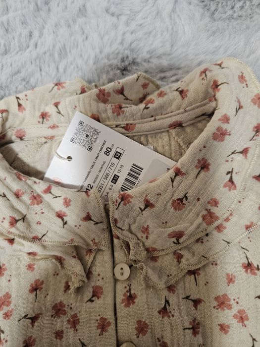 Дрехи за момиче Zara 6-9 мес и 9-12 мес .