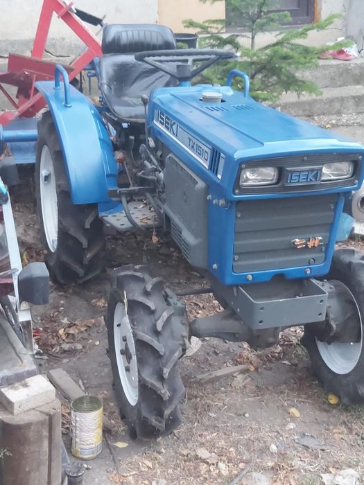 Tractor ISEKI TX1510 4x4 de 15cp cu freza si plug