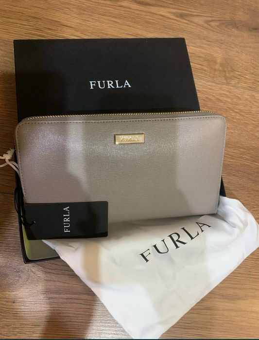 Голям дамски портфейл FURLA Babylon естествена кожа