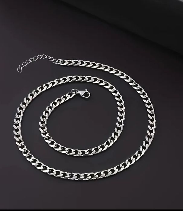 Комплект гривна с колие мъжко