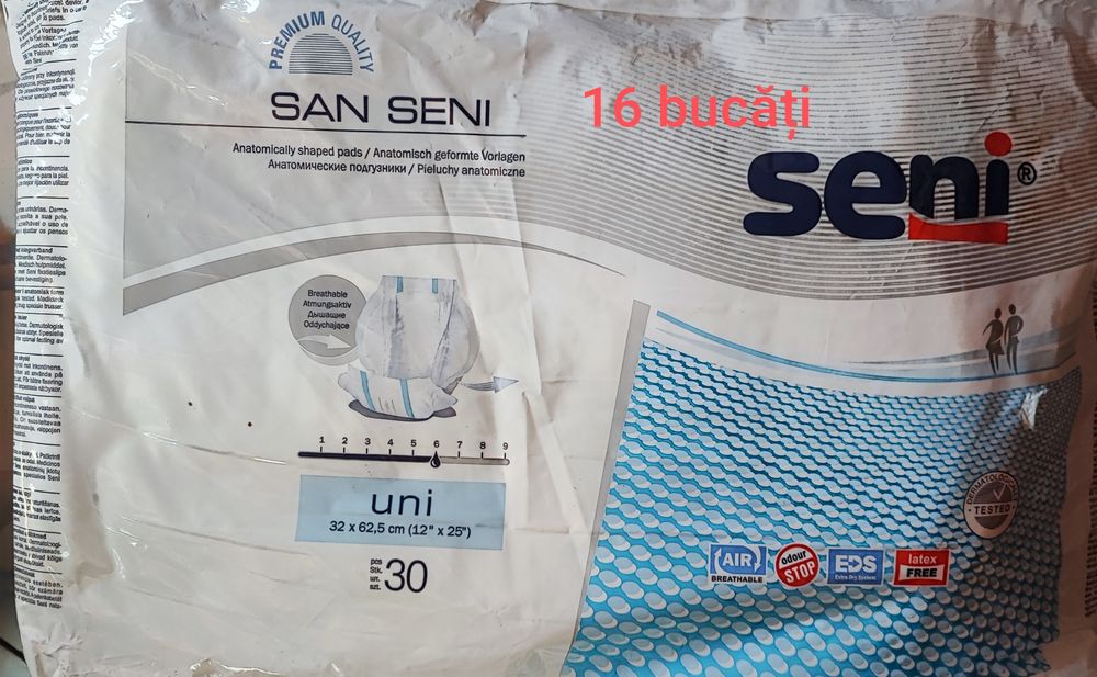 Scutece adulți pachete neîncepute /