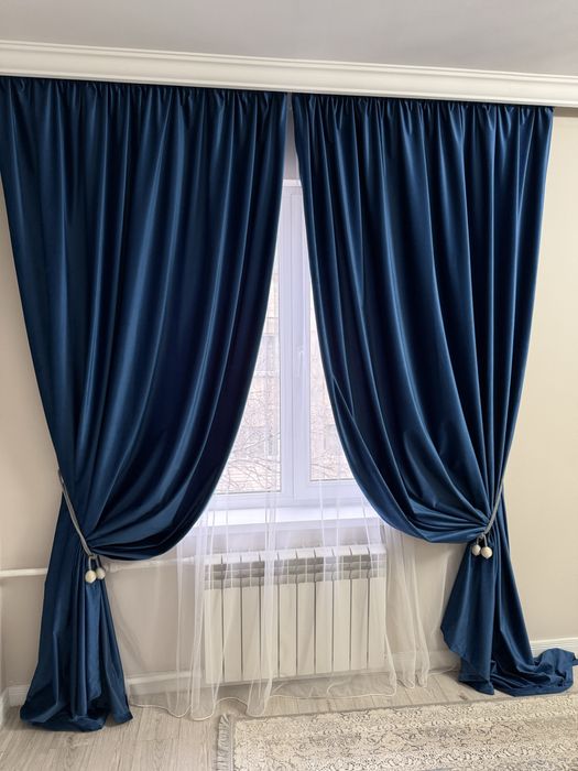 Шторы комплект Велюр