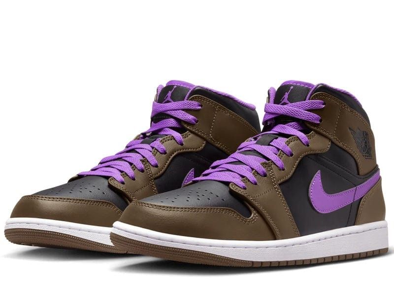 Nike Jordan 1 Mid Purple Mocha