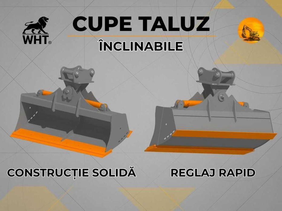 Cupa taluz inclinabila de 1800 mm
